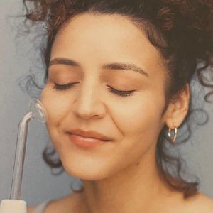 NUDERMA CLINICAL NE+AR HIGH FREQUENCY SKIN THERAPY WAND 6 FUSION APPLICATORS NWT